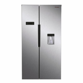 Frigorífico americano Candy CHSBSO6174XWD 177x90,2 No Frost, con dispensador, inox