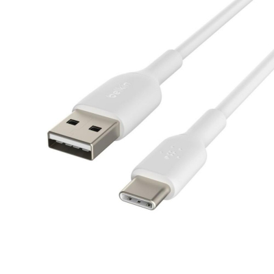 Cable usb tipo c a usb tipo a belkin 0.15m - macho - macho - blanco
