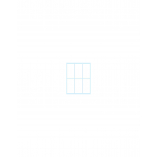 Tico E-7438 etiqueta autoadhesiva Rectángulo Permanente Blanco 60 pieza(s)