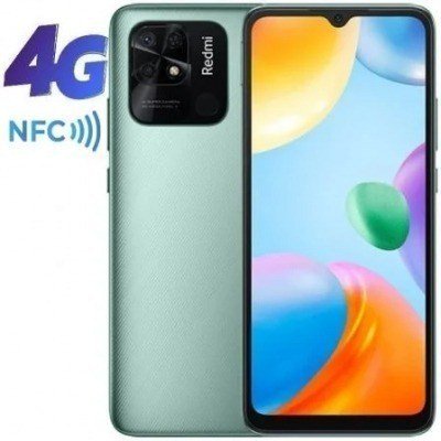 Smartphone Xiaomi Redmi 10C NFC 4GB/ 64GB/ 6.71/ Verde Menta