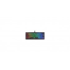 Mars Gaming MKMINIPRO, Teclado Mecánico Ultra-Compacto 60%, Switches Mecánicos Hot-Swappable, Iluminación RGB Chroma, Teclado Gaming Antighosting,