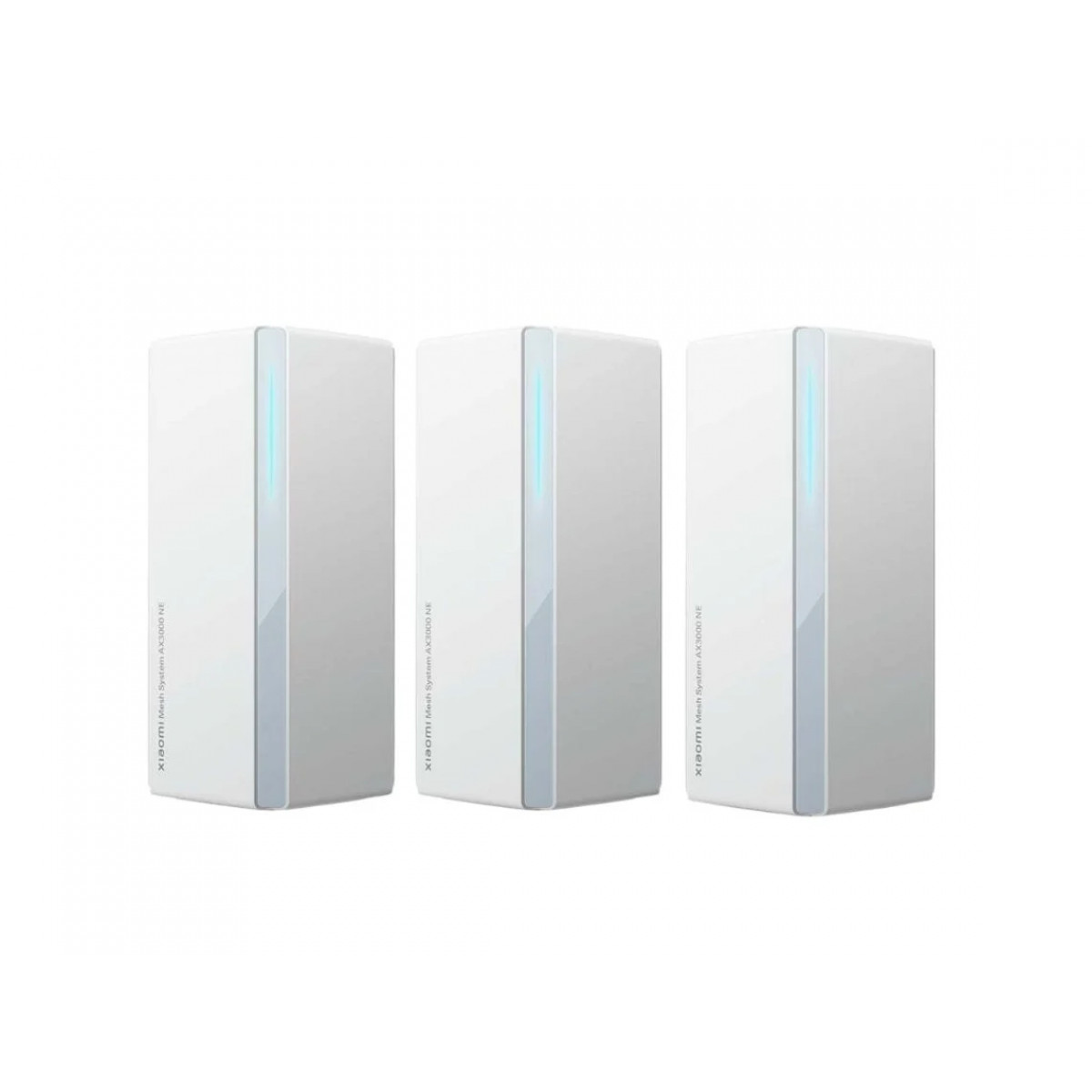 Xiaomi Sistema WiFi Mesh de 3 Unidades WiFi 6 AX3000NE Dual Band - Velocidad hasta 2978Mbps - 4 Puertos RJ-45