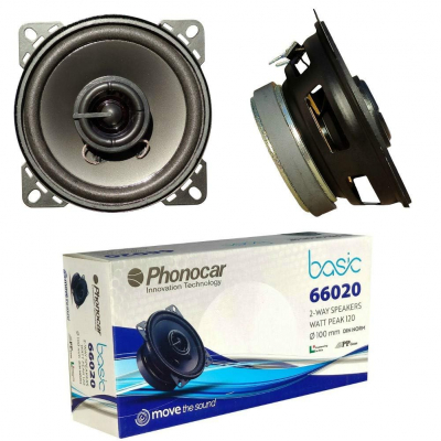 Pareja Altavoces Coche 4 2 Vias 60W 4 Ohm