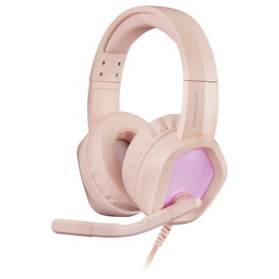 Auriculares Gaming con Micrófono Mars Gaming MH320/ Jack 3.5/ Rosas