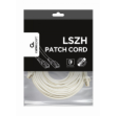 CABLE RED S-FTP CAT 6A LSZH BLANCO 10 M