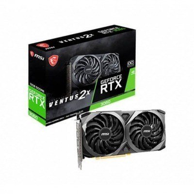 TARJETA GRÁFICA MSI RTX 3060 VENTUS 2X OC 12GB GDDR6