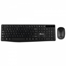 NGS ALLUREKIT teclado + raton inalambrico 2.4ghz 1200dpi optico negro