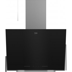 Campana decorativa Beko BHCA66641BBHS 60cm 712m3h CRISTAL negro