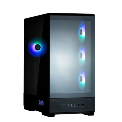 CAJA ZALMAN P50 DS ATX 4 XVENT 120MM ARGB 2XUSB 3.0 NEGRO S/N FUENTE