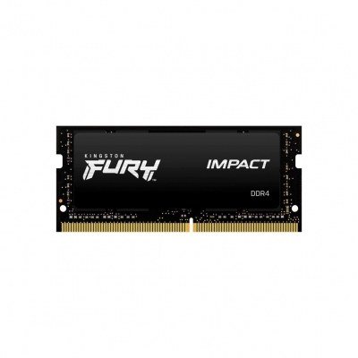Memoria ram ddr4 16gb kingston - 2666mhz - pc4 - 21300 - fury impact - sodimm