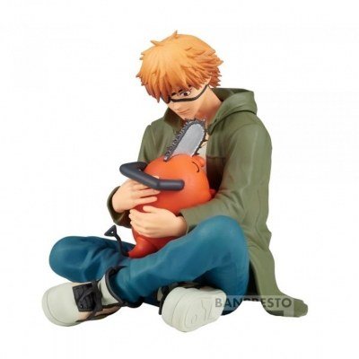 Figura banpresto chainsaw man break time collection denji & pochita vol.1 9cm