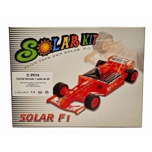 Kit Coche Solar Formula 1 CEBEKIT C9974