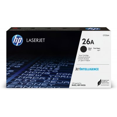 Cartucho de tóner original LaserJet 26A negro