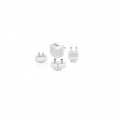 StarTech.com Cargador de Pared USB 2.0 de 2 Puertos para Tablets Smartphones - Cargador Blanco de Alta Potencia para Viajes
