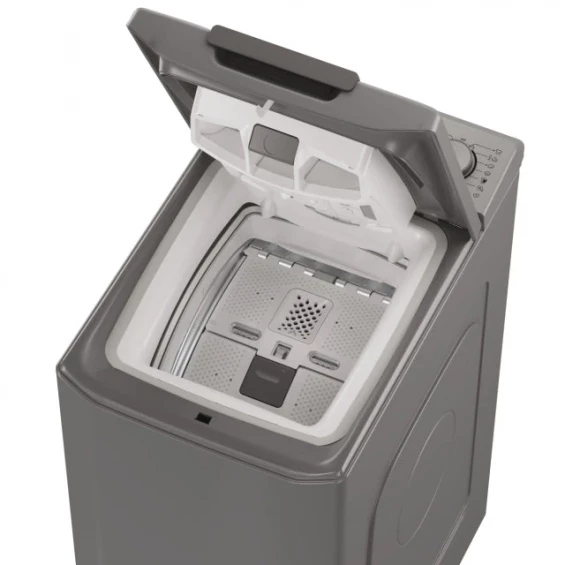 Lavadora de carga superior Candy TCAS274TMR5-S, 7 kg, 1200 rpm, WiFi + Bluetooth, clase A, antracita - imagen 7