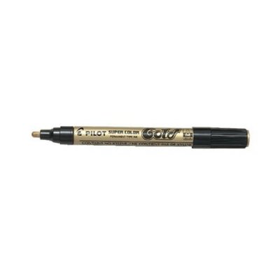 PILOT MARCADOR PERMANENTE ESPECIAL SC-G-M TRAZO 2MM ORO