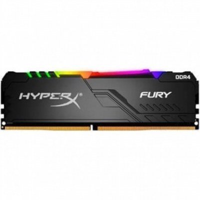 Memoria ram ddr4 16gb 3466mhz kingston hyperx fury rgb negro - cl 17 - 1.35v