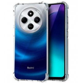 Funda para teléfono móvil Xiaomi Redmi 14C, transparente