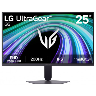 MONITOR LG ULTRAGEAR 25G523B-B 24,4 FULLHD 200HZ IPS 1MS FREESYNC G-SYNC HDR10 GAMING