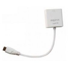 Cable Approx Vga/m A Mini Hdmi/h Blanco