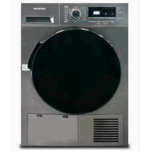 Secadora de condensación Infiniton SDDG85C, 8kg, 16 programas, Display LED, clase B, Dark inox