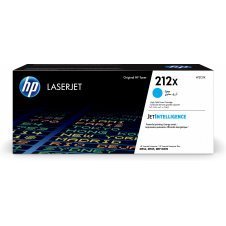 Toner hp 212X 1 pieza original cian W2121X