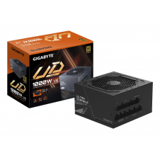 GIGABYTE UD1000GM PG5 V2 Fuente de Alimentación ? PCIe Gen 5.1, 80 PLUS Gold, Diseño completamente modular, Ventilador de 120 mm, Compatible con A