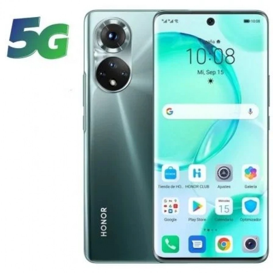 Smartphone Honor 50 6GB/ 128GB/ 6.57/ 5G/ Verde Esmeralda