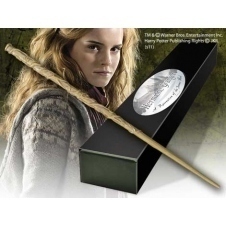Replica the noble collection harry potter hermione granger varita con caja y placa de identificacion