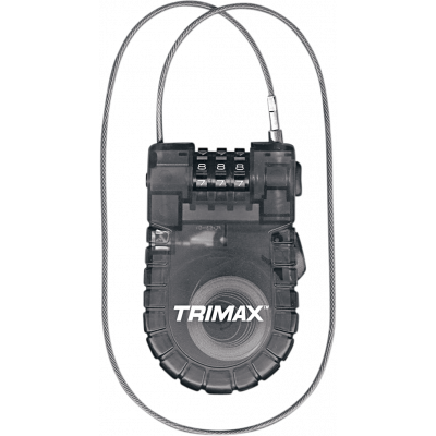 Candado de cable retráctil TRIMAX T33RC