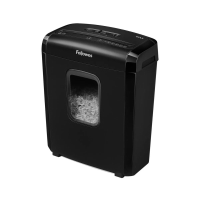 Fellowes 6M Destructora de Papel Manual Minicorte - Destruye hasta 6 Hojas - 13L