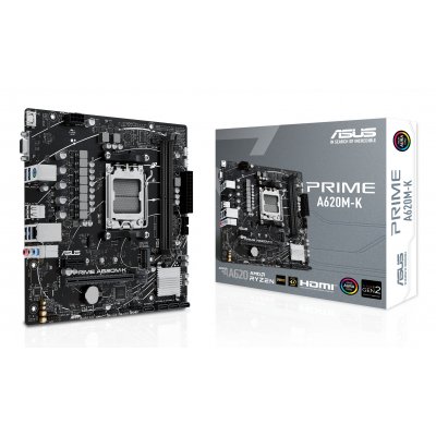 PLACA ASUS PRIME A620M-K AMD A620 Zócalo AM5 micro ATX