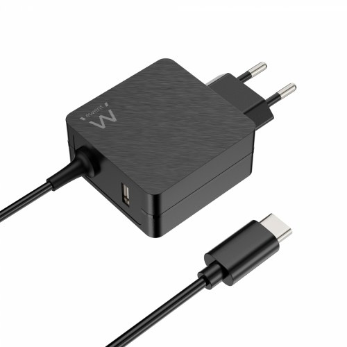 EWENT Cargador USB-C PD 45W + Puerto USB-A