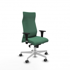 Piqueras y Crespo Albacete direcci?n sincro bali verde esmeralda brazos 1D cromados base blanca ruedas 65 engomadas