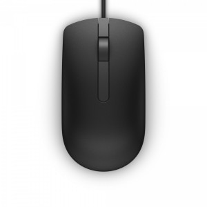 DELL Ratón con cable - MS116 - negro - (RTL BOX)