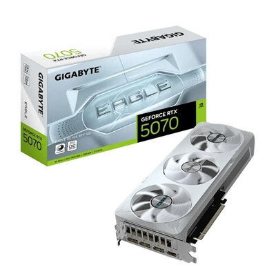 Tarjeta Gráfica Gigabyte RTX 5070 12GB GDDR6 Eagle ICE OC