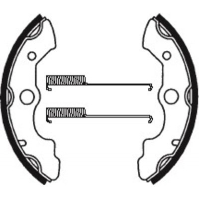 Zapatas de freno Tecnium BA045 BA045