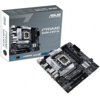 Placa Base Asus Prime B660M-A WIFI D4/ Socket 1700/ Micro ATX