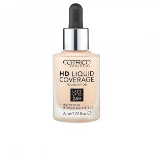 HD LIQUID COVERAGE FOUNDATION dura hasta 24h #010-beige claro 30 ml