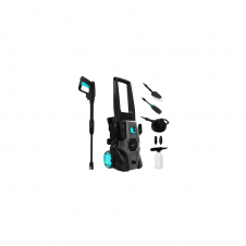 Cecotec 08137 Limpiadora de alta presión o Hidrolimpiadora Vertical Eléctrico 468 l/h 1600 W Negro, Gris