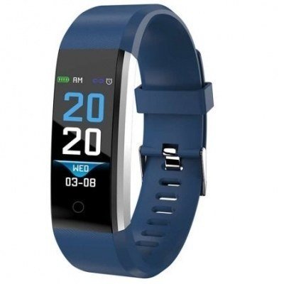 PULSERA CUANTIFICADORA DENVER BFH-16 - PANTALLA COLOR 2.4CM - BLUETOOTH - INDICACION PRESIÓN ARTERIAL/OXIGENO - IP-67 - ANDROID - IOS