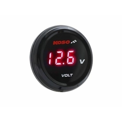 KOSO i-GEAR Volt Meter Blue Display BA067B00