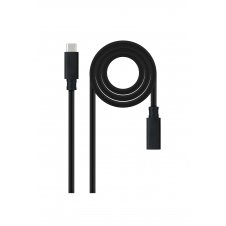 Nanocable 10.01.4502 cable USB USB 3.2 Gen 2x2 2 m USB C Negro