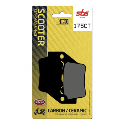 CT Scooter Carbon Tech Organic Brake Pads SBS 175CT