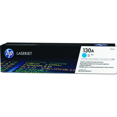 Cartucho de tóner original LaserJet 130A cian