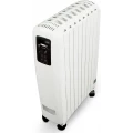 Radiador de aceite Grunkel RAC-8 Piros Digital, 2.000 W, 8 elementos, 3 potencias, blanco