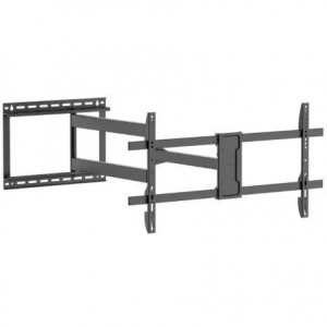 Soporte TV orientable de pared Aisens WT80TSLE-419, 43-80 pulgadas, hasta 50 kg, VESA 800x400 mm, orient. ±90°, incl. -10°/+5°, negro