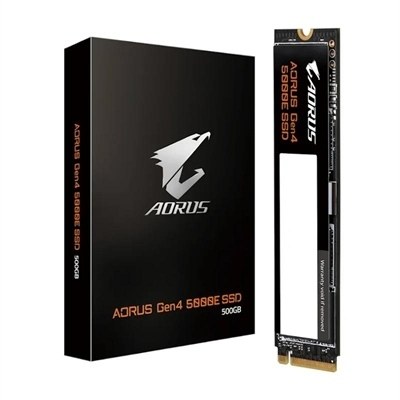 Disco duro interno ssd gigabyte aorus 500gb 5000e nvme