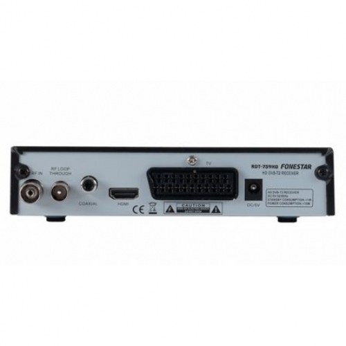 Receptor DVB-T2 HD Fonestar RDT-759HD de FONESTAR en SIntonizadores TDT  Erson Tecnología