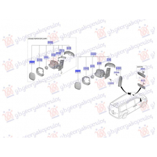 CRISTAL RETROVISOR DE LA PUERTA(O)